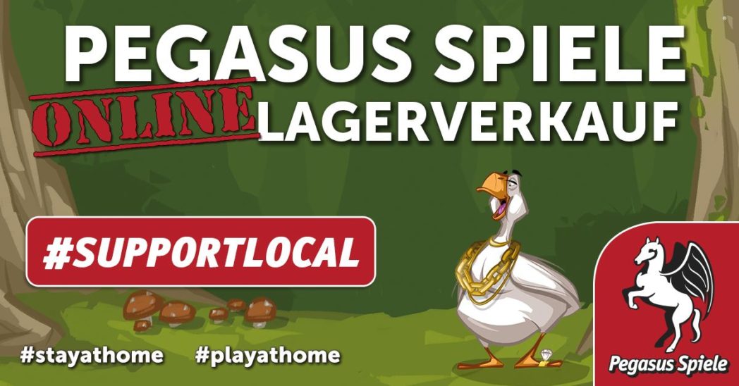 Pegasus Spiele Online-Lagerverkauf
