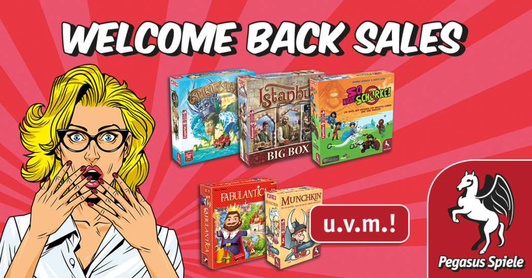 Welcome Back Sales!