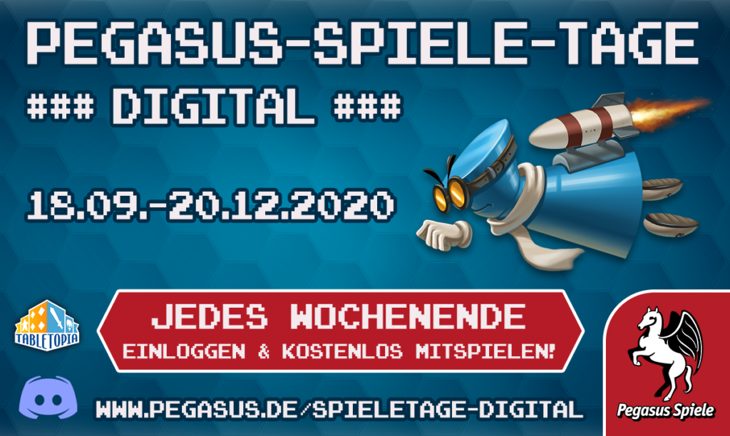 Pegasus-Spiele-Tage Digital 2020